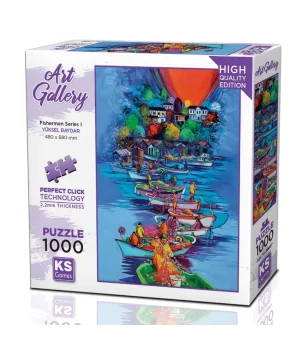 KS Games Fisherman Series I Puzzle 1000 Parça 20687