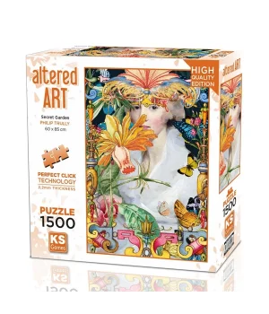 Ks Games Gizli Bahçe Puzzle 1500 Parça 22028