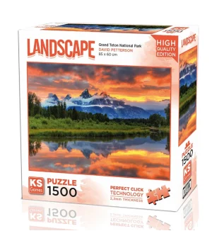 KS Games Grand Teton National Park Puzzle 1500 Parça 22037