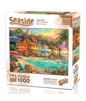 KS Games Island Time Puzzle 1000 Parça 20673