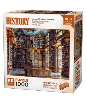 KS Games Library of St. Florian Monastery Puzzle 1000 Parça 20801