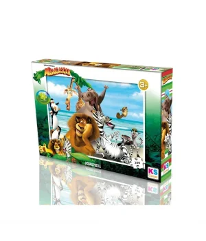 Ks Games Madagascar Puzzle 200 Parça