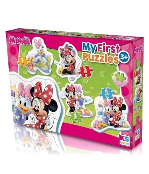 KS Games Minnie My First Puzzle 4 in 1