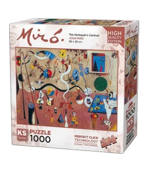 KS Games Miró: Carnival of Harlequin Puzzle 1000 Parça 20661