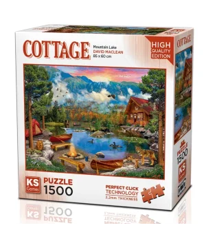 KS Games Mountain Lake Puzzle 1500 Parça 22036