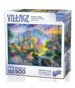 KS Games Mountain Village Puzzle 500 Parça 20046
