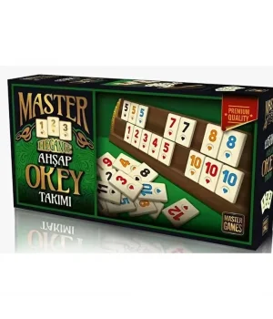 Ks Games Okey Takımı Ahşap Master Elegance