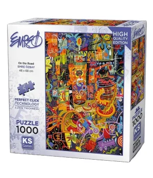 KS Games On the Road Puzzle 1000 Parça 20739