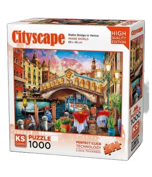 KS Games Riatto Bridge in Venice Puzzle 1000 Parça 20757