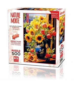 KS Games Spring by the Window Puzzle 500 Parça