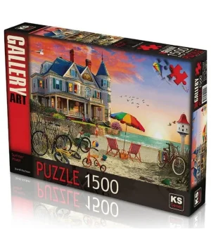 KS Games Summer House Puzzle 1500 Parça 22044