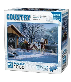 KS Games Treadured Memories Puzzle 1000 Parça 20800