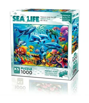 KS Games Treasure Under the Sea Puzzle 1000 Parça
