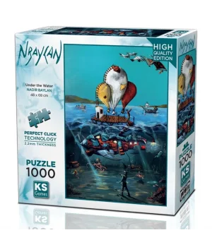 Ks Games Under The Water Puzzle 1000 Parça 20709