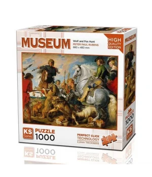 Ks Games Wolf and Fox Hunt Puzzle 1000 Parça 20666