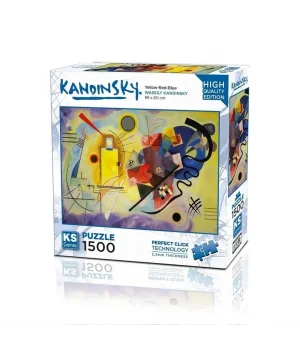 Ks Games Yellow Red Blue Puzzle 1500 Parça 22033