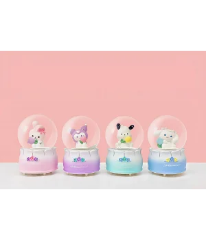 Kuromi Işıklı Kar Küresi 7 Cm Alk3397
