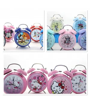 Kuromi,Hello Kitty,Mickey Mouse Masa Üstü Çalar Saat Alk3068