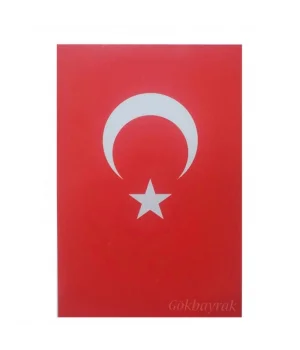 Laser Sticker Bayrak 25x35 cm