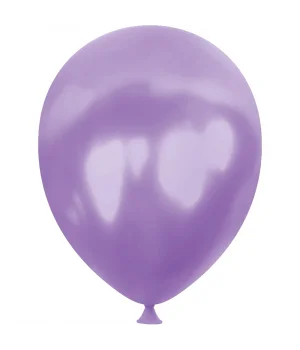 Lila Metalik Balon 12
