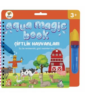 Lino Aqua Magic Book Sihirli Boyama Kitabı ÇİFTLİK