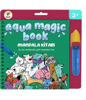 Lino Aqua Magic Book Sihirli Boyama Kitabı MANDALA