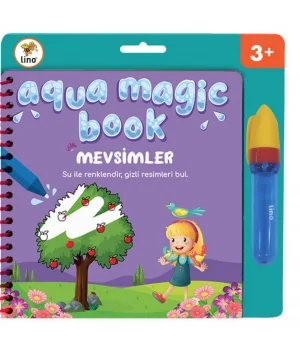 Lino Aqua Magic Book Sihirli Boyama Kitabı MEVSİMLER