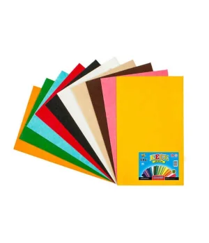 Lino Keçe 20x30 Cm.10 Renk 10Lu (2718J)