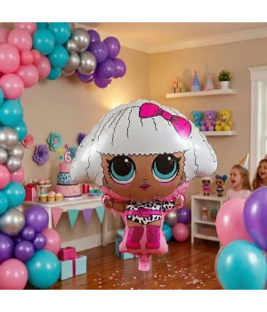 Lol Bebek Temalı Şekilli Folyo Balon