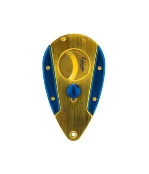 Lubinski Yaprak Model Puro Kesici Mavi-Gold 60ring