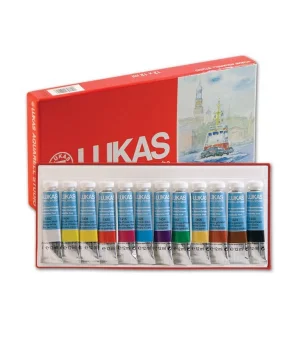 Lukas Aquarell Studio Tüp Sulu Boya Seti 12 Renk x 12 ml.