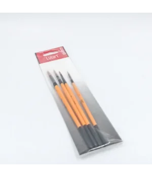 Lutart 4lü Yuvarlak Fırça Seti (1,3,5,7) SET-1