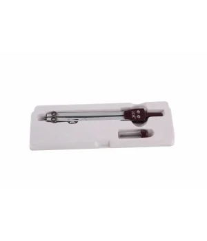 Lutek Tek Kırmalı Metal Öğrenci Pergeli