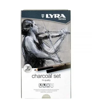 Lyra Rembrandt Charcoal Set Karakalem Eskiz Çizim Seti 11li