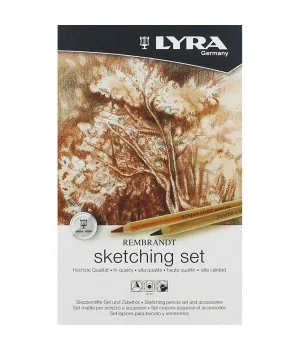 Lyra Rembrandt Sketching Karakalem Eskiz Çizim Seti 11li
