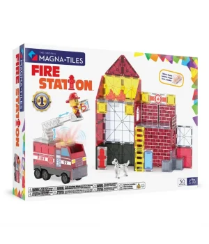 Magna Tiles İtfaiye İstasyonu 50 Parça
