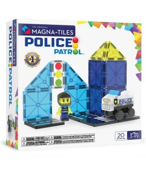 Magna Tiles Polis Devriyesi 20 Parça