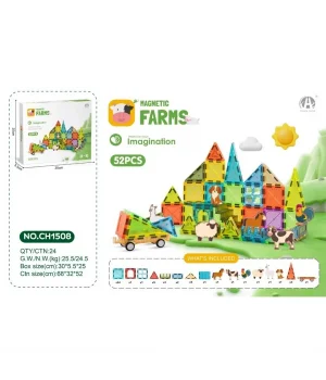 Magnetic Blok 5.5 cm 52 Parça