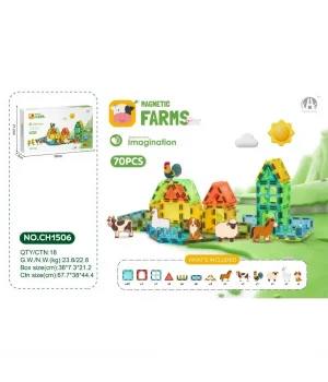 Magnetic Blok 5.5 cm 70 Parça