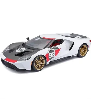 Maisto 1/18 2021 Ford GT Heritage Araba