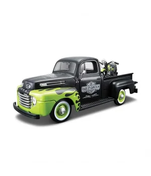 Maisto 1/24 1948 Model Ford F-1 Pickup + 1/24 1948 Model FL Panh