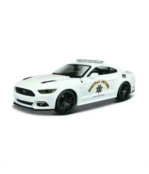 Maisto 1/24 Design 2015 Mustang GT Police Araba