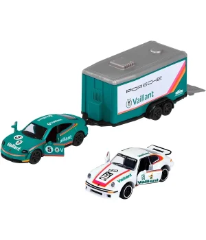 Majorette Car Trailer Ford