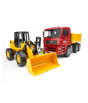 Man Damperli Kamyon Ve Fr 130 Kepçe