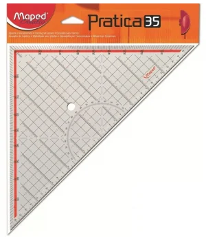 Maped Geometrik Açılı Gönye Geoder 35 cm.