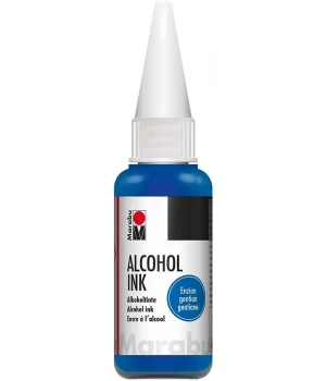 Marabu Alcohol Ink Alkol Bazlı Mürekkep 20 ml. Gentian