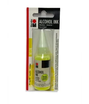 Marabu Alcohol Ink Alkol Bazlı Mürekkep 20 ml. Neon Yellow
