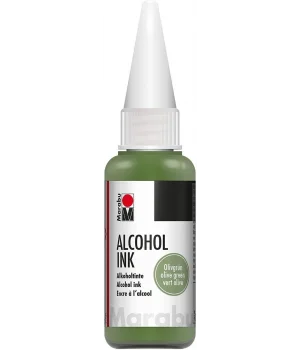 Marabu Alcohol Ink Alkol Bazlı Mürekkep 20 ml. Olive Green
