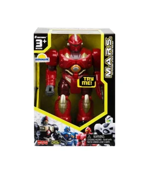 M.A.R.S. Sesli ve Işıklı Yürüyen Robot 18 cm.