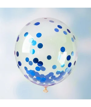 Mavi Balon Süsleme Pulu